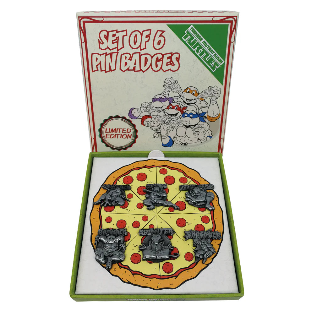 Teenage Mutant Ninja Turtles - Set of 6 Pin Badges Limited Edition