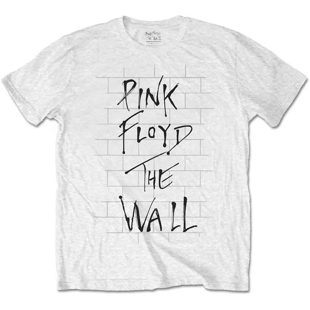 Pink Floyd Unisex T-shirt: The Wall & Logo