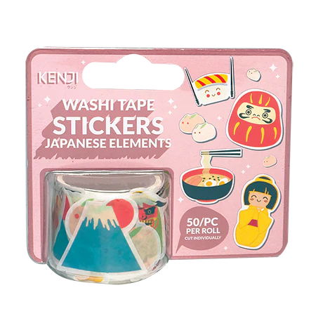 Washi Tape Stickers - Japanese