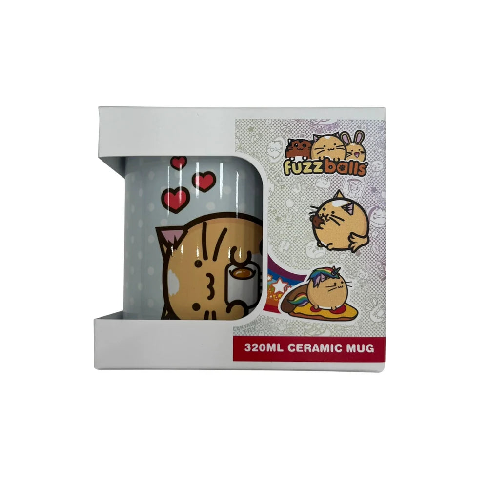 Fuzzballs No Talkie Before Coffee 320ml Ceramic Mug