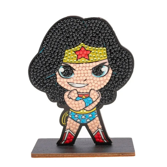 Wonder Woman- DC Collection Crystal Art Buddy Kit