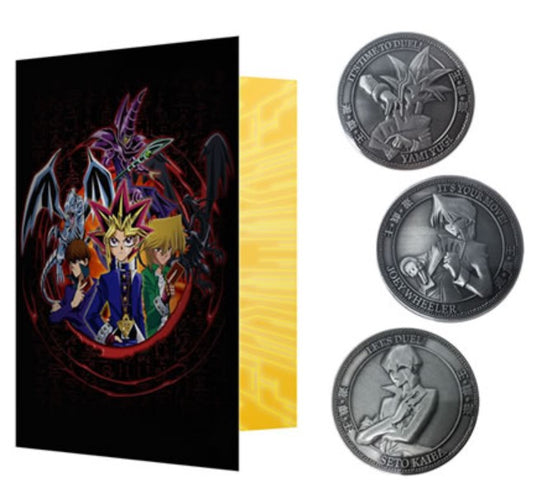 Yu-Gi-Oh! - Limited Edition Coin Album With 3 Coins