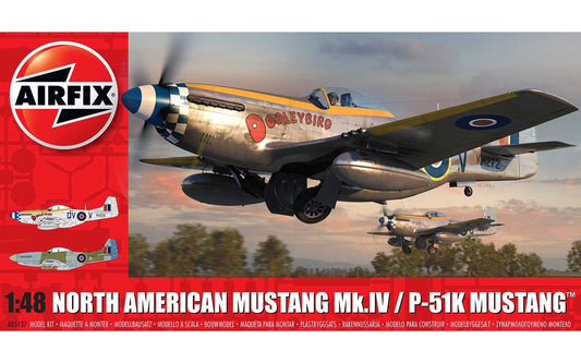 Airfix North American Mustang Mk.IV/P-51K Mustang