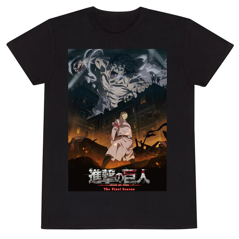 ATTACK ON TITAN  FINAL SEASON POSTER - T-SHIRT