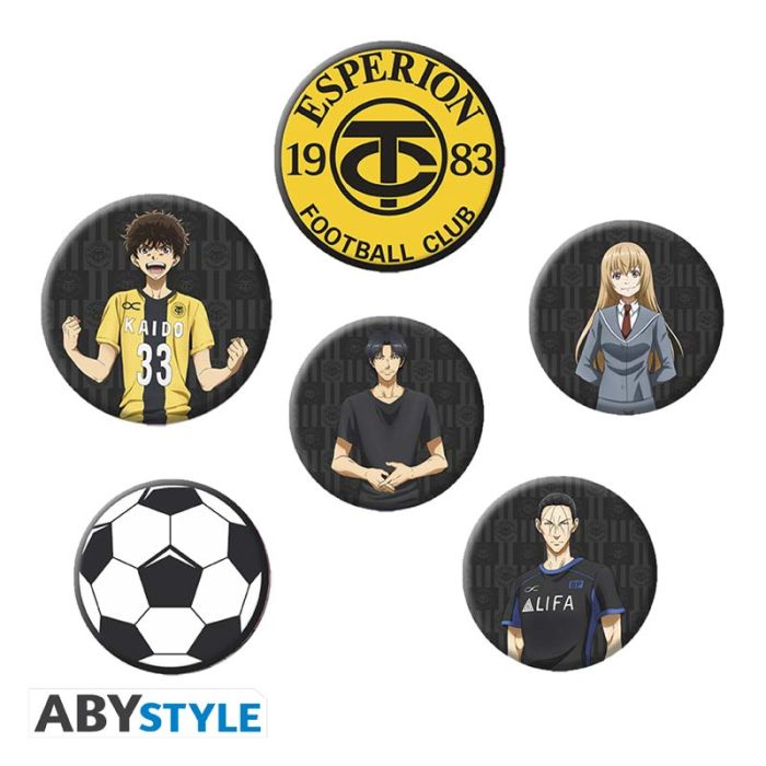 Ao Ashi Characters Badge Pack