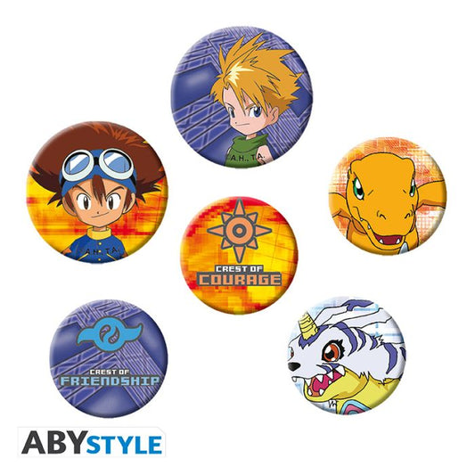 Digimon Badge Pack