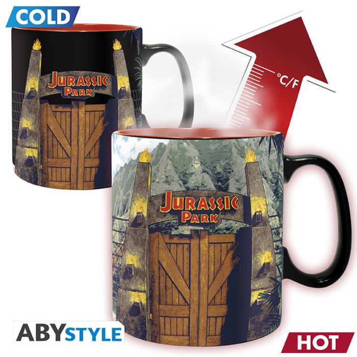Jurassic Park Gate Heat Change Mug 460ml