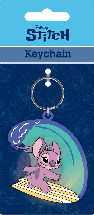 Lilo & Stitch (Angel) Spinner Keychain