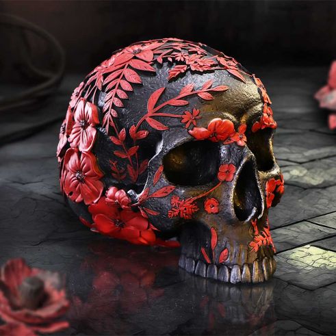 Age of Opium Skull 18.5cm