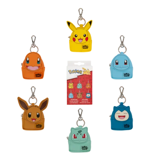 Loungefly - Pokemon Mystery Mini Backpack Charms