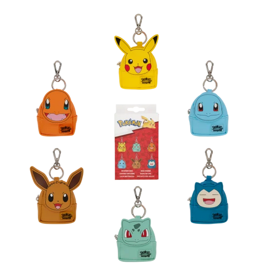 Loungefly - Pokemon Mystery Mini Backpack Charms