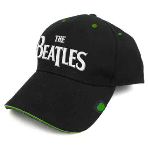 The Beatles Unisex Baseball Cap: Drop T Logo Sandwich Peak