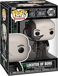 Star Trek First Contact POP! TV Vinyl Figure Picard(Borg) 9 cm