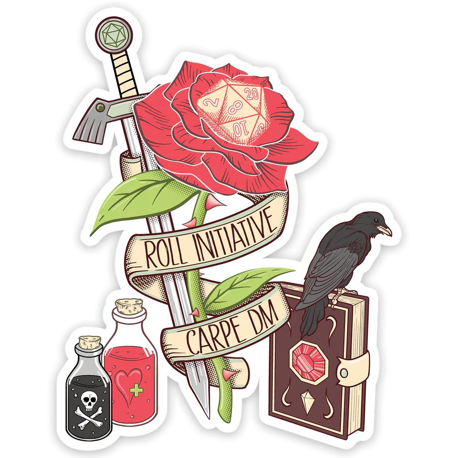 Carpe DM Sticker