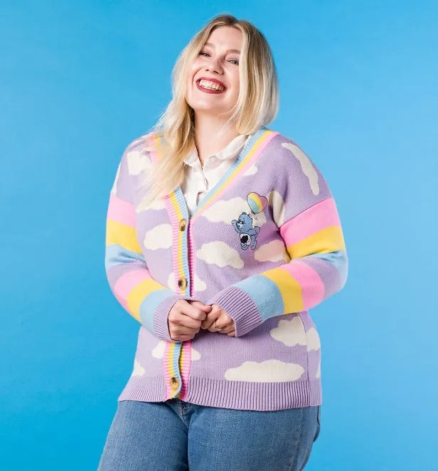 Care Bears Cloud Lilac Knitted Cardigan