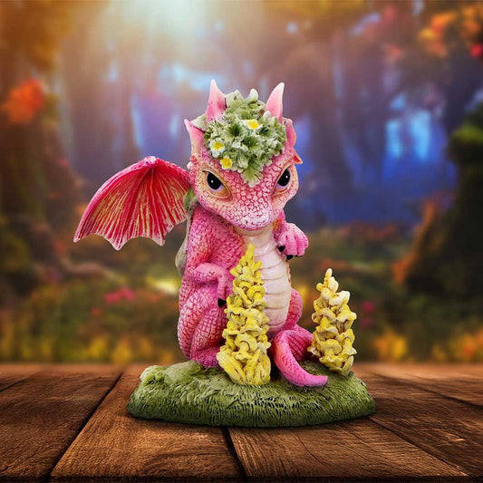 Snapdragon Flower Dragon Figurine 11cm