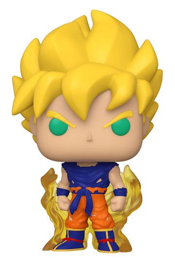 Dragon Ball Z POP! Animation Vinyl Figure SS Goku w/ Kamehameha Wave 9 cm