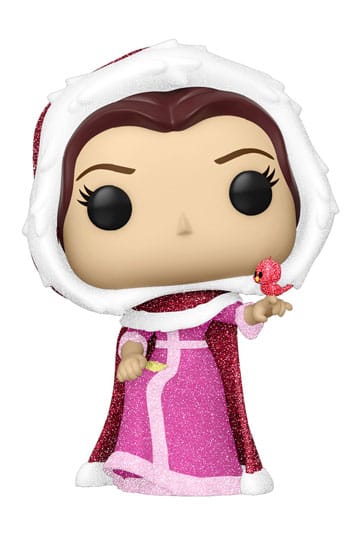 Beauty and the Beast POP! Movies Vinyl Figure Winter Belle Diamond Collection 9 cm