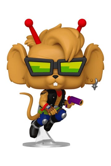 Biker Mice From Mars Pop! Animation Vinyl Figure Throttle 9 cm