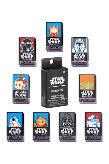 Star Wars Enamel Pins VHS Blind Box