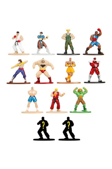 Street Fighter Nano Metalfigs Diecast Mini Figure 6cm