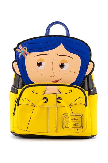 Coraline by Loungefly Backpack Laika Coraline Rain Coat Cosplay
