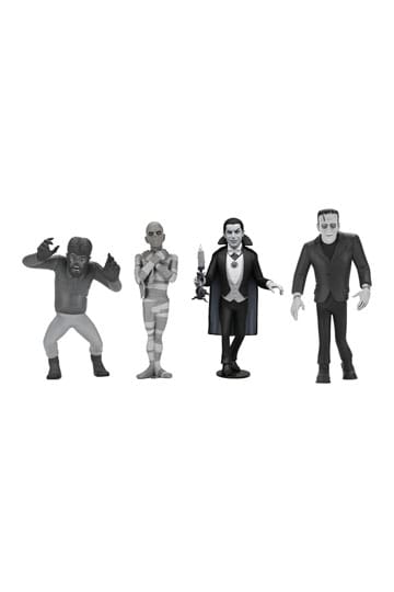 Universal Monsters Toony Terrors Action  Figures 15 cm Series 10 Silver Screen Edition