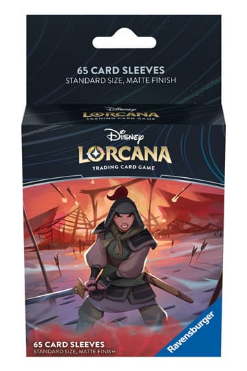 Disney Lorcana TCG Card Sleeves Mulan
