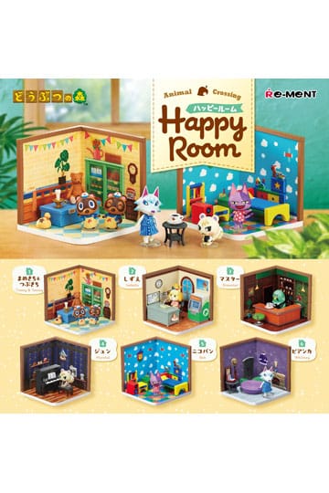 Animal Crossing Mini Figures Happy Room Blind Box