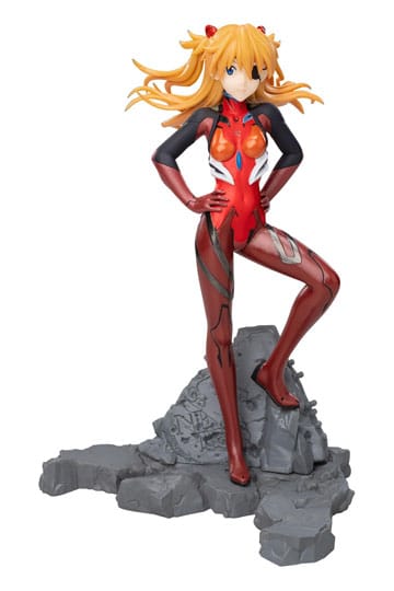 Evangelion: 3.0+1.0 Thrice Upon a Time Luminasta PVC Statue Asuka Shikinami Langley Vignetteum 30th Anniversary Ver. 23 cm