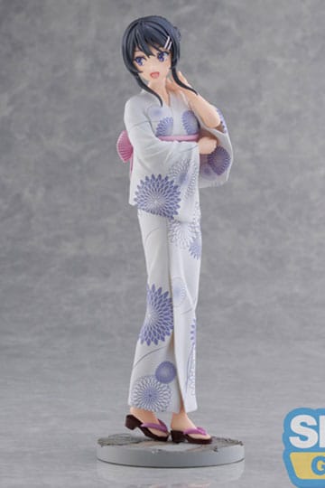 Rascal Does Not Dream of Bunny Girl Senpai Luminasta PVC Statue Mai Sakurajima Yukata 22 cm