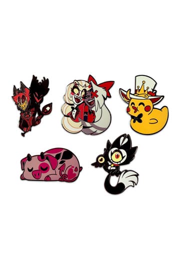 Hazbin Hotel Enamel Pins Set 5 cm