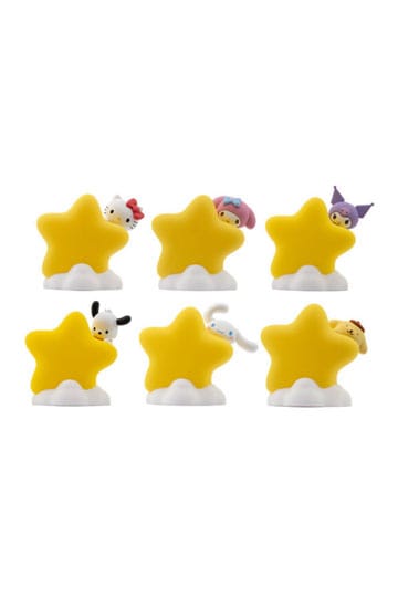 Sanrio Bedside Light Star Light Series Mini Figures Hello Kitty and Friends 8 cm