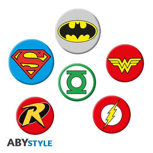 DC Comics Logos Badge Pack
