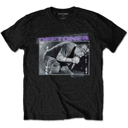 Deftones Unisex T-Shirt: Chino Live Photo (Black)