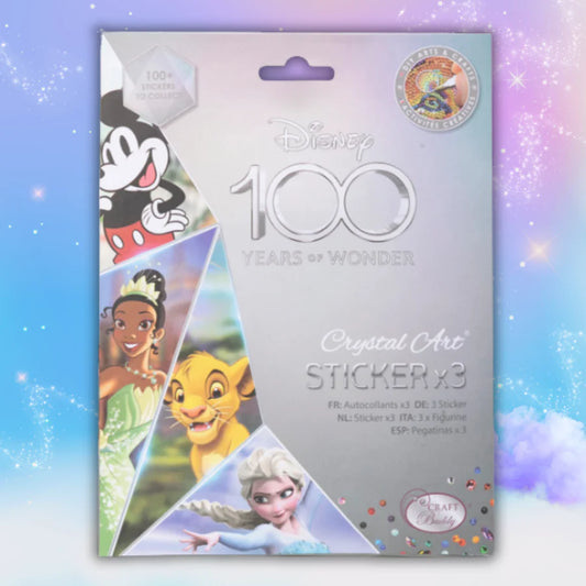 Disney 100 Crystal Art Sticker Pack