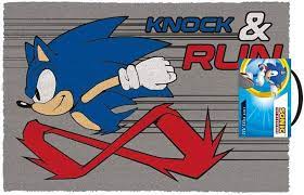 Sonic the Hedgehog (Knock And Run) Doormat