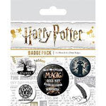 arry Potter (Deathly Hallows Symbols) Badge Pack