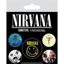 Nirvana (Iconic) Badge Pack