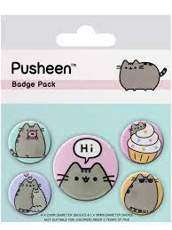 Pusheen (Pusheen Says Hi) Badge Pack