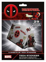 DEADPOOL (MERC WITH A MOUTH) TECH STICKERS