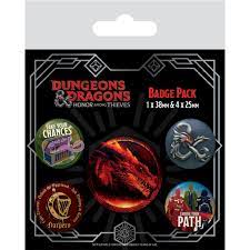 DUNGEONS & DRAGONS (MOVIE) BADGE PACK