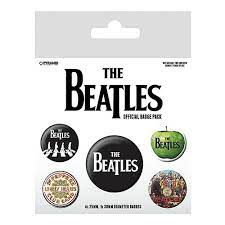 The Beatles (White) Badge Pack
