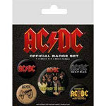 AC/DC Badge Pack