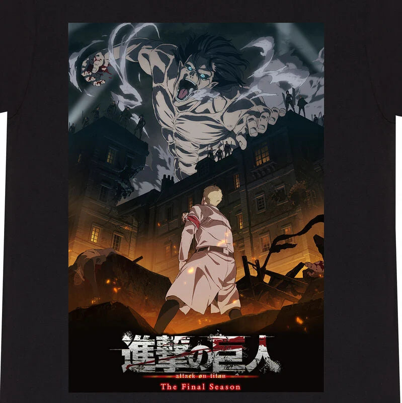 ATTACK ON TITAN  FINAL SEASON POSTER - T-SHIRT
