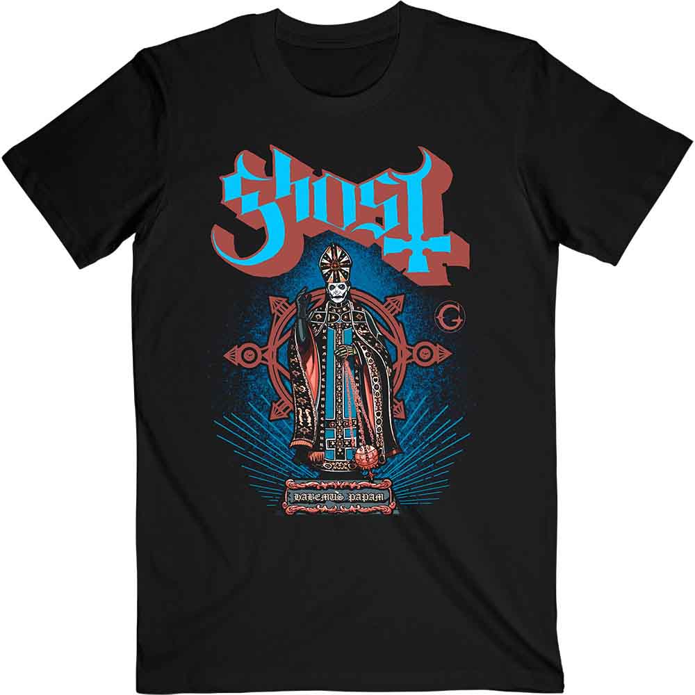 Ghost Unisex T-Shirt: Habemus Papam (Black)