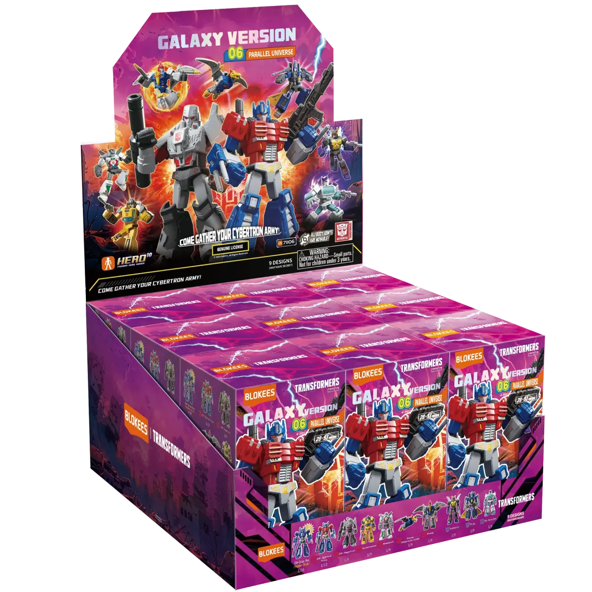 Blokees Transformers Galaxy Version 06 Parallel Universe Blind Box
