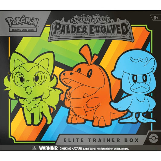 Scarlet & Violet - Paldea Evolved Pokémon Elite Trainer Box