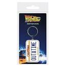BACK TO THE FUTURE (LICENSE PLATE) PVC KEYCHAIN