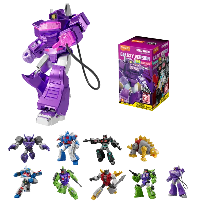 Blokees Transformers Galaxy Version 04 Fractured Space-Time Model Kit